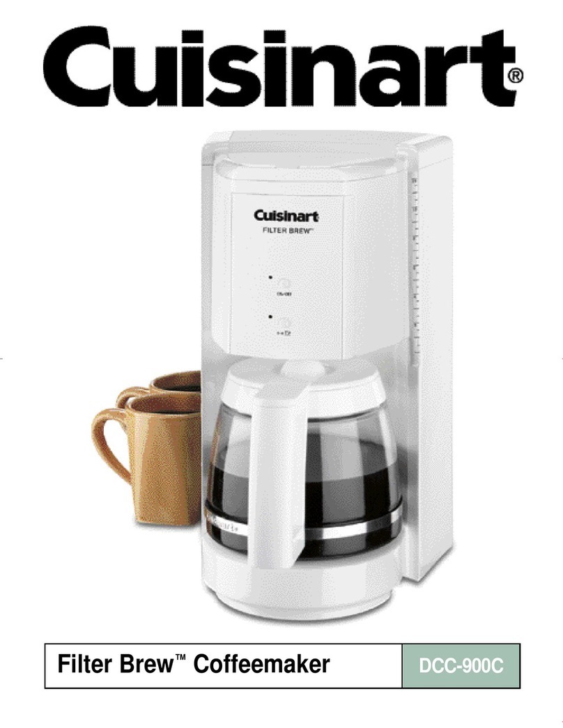 Cuisinart Filter Brew DCC-900C User manual