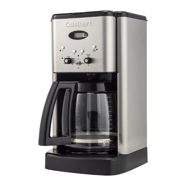 Cuisinart Brew Central DCC-1200 Series User manual