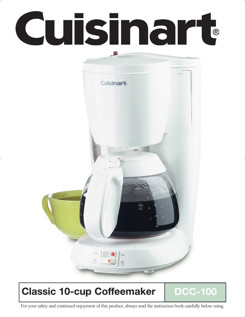 Cuisinart DCC-100C User manual