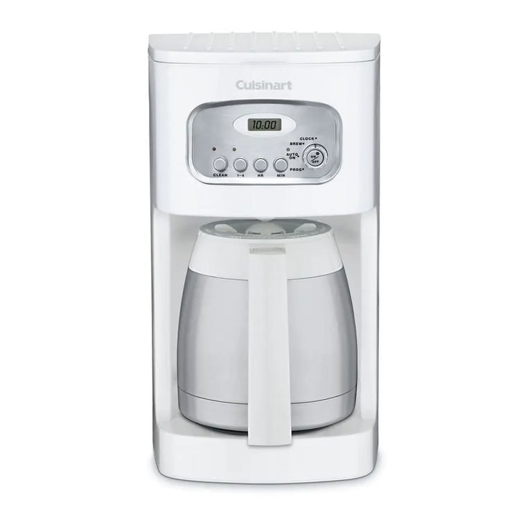 Cuisinart 07CU26075 Instruction booklet