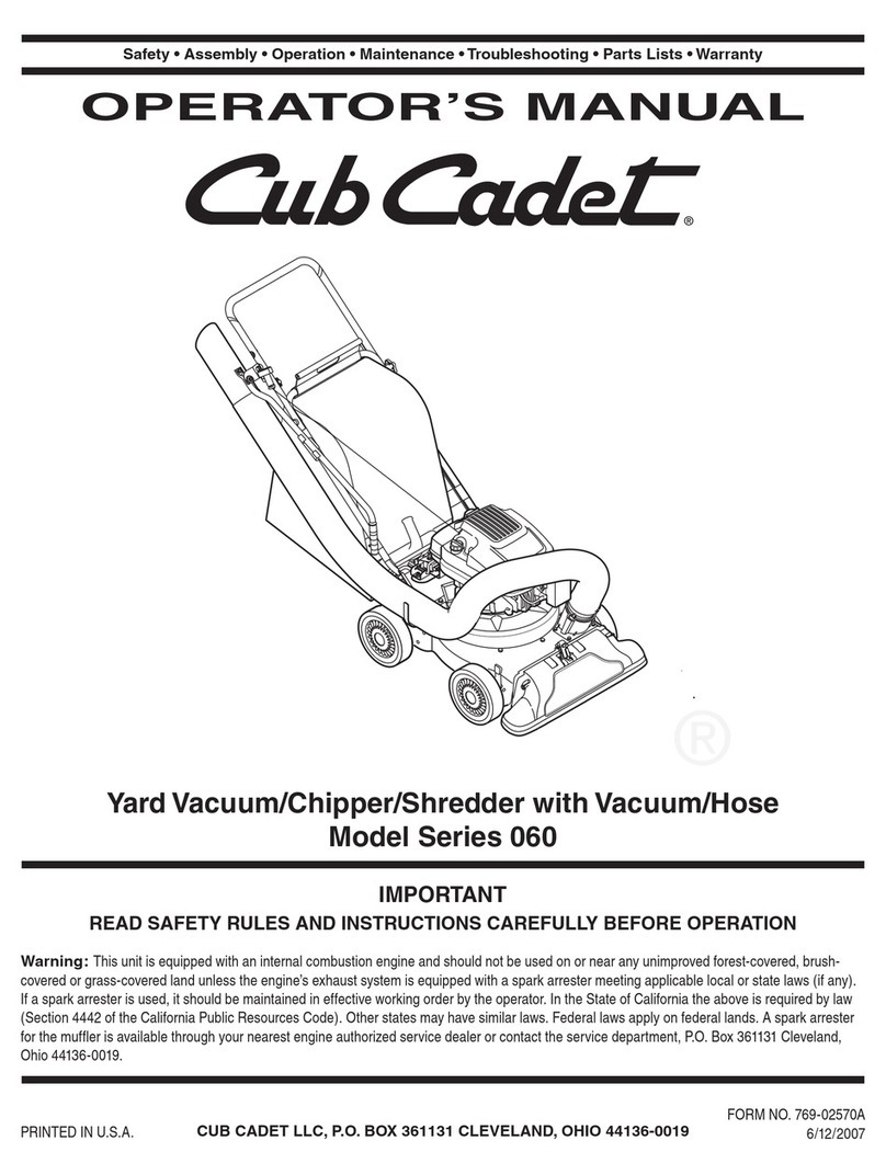 Cub Cadet Z-Force S Commercial 60 Operator's manual