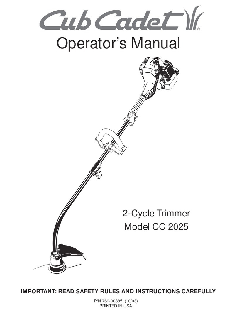Cub Cadet CC 2025 User manual
