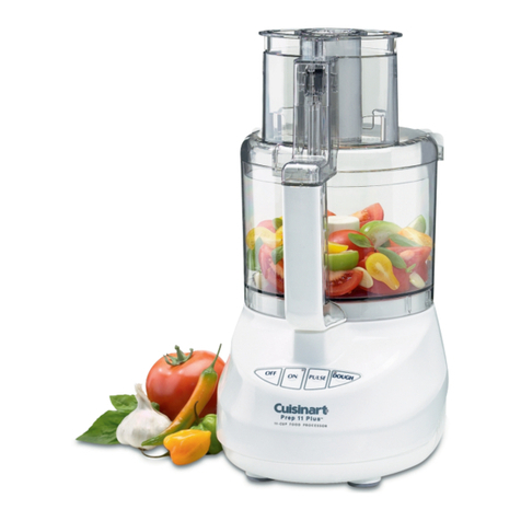 Cuisinart Premier 11-Cup Series Instruction booklet