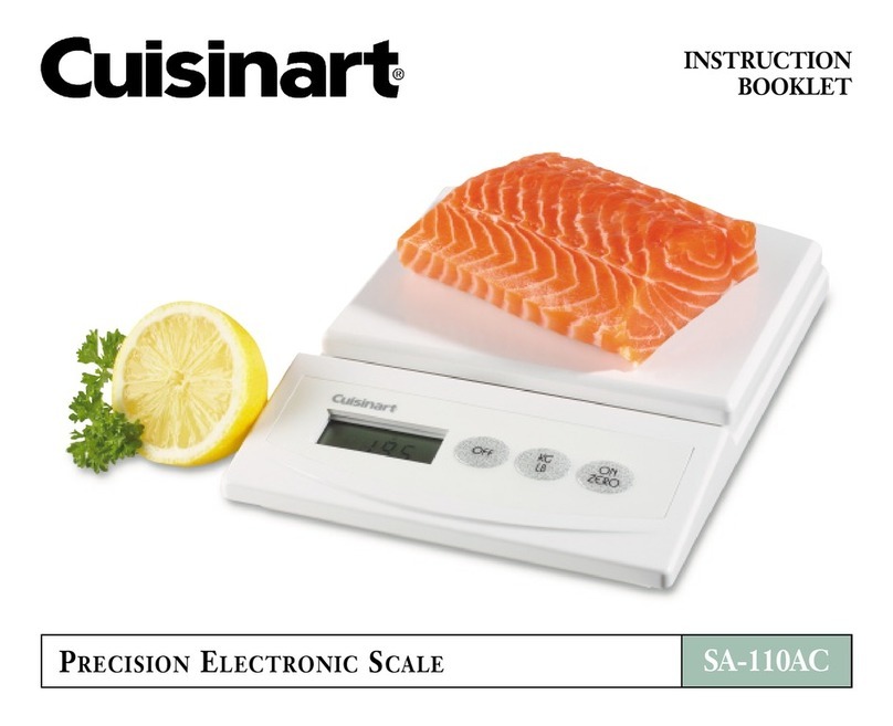 Cuisinart SA-110AC User manual Cuisinart SA-110AC User manual