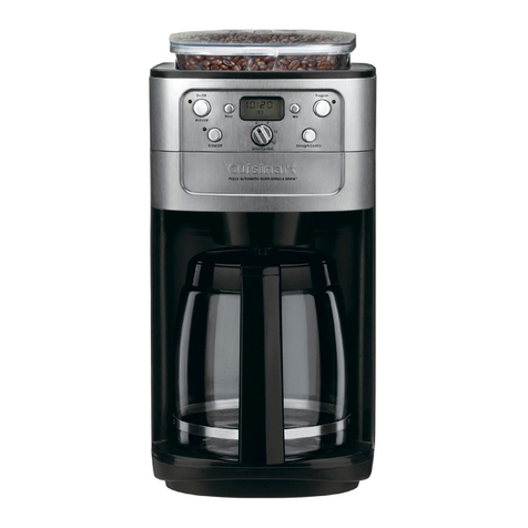 Cuisinart DGB-700 Instruction booklet