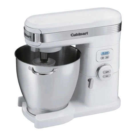 Cuisinart SM-70 - Stand Mixer - SM-PM Pasta-Maker... User manual