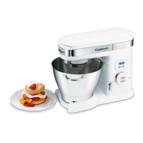 Cuisinart SM-55 - Stand Mixer User manual
