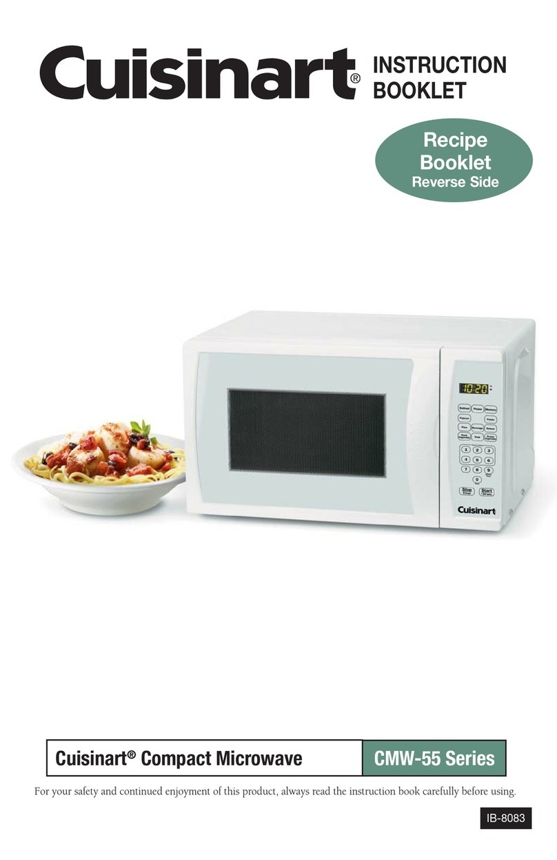 Cuisinart CMW-55 Series Instruction booklet