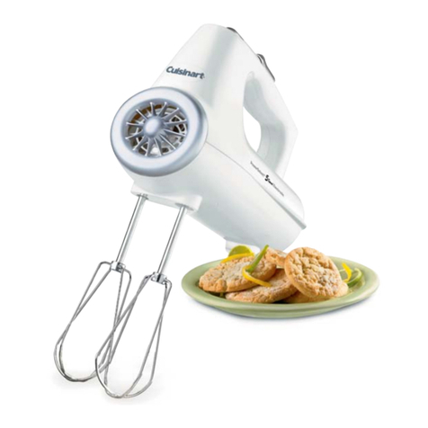 Cuisinart PowerSelect CHM-5 Service manual
