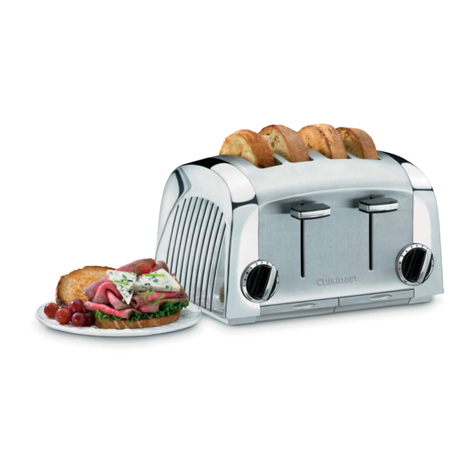 Cuisinart CMT-400P - Cast-Metal Toaster Instruction booklet