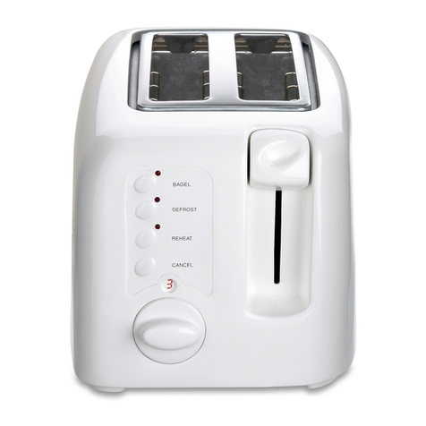 Cuisinart CPT 120 - Compact Cool-Touch Toaster User manual