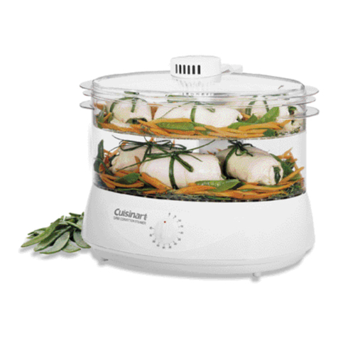 Cuisinart TCS-60C Instruction booklet