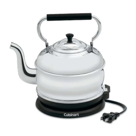 Cuisinart RK-17 Instruction booklet