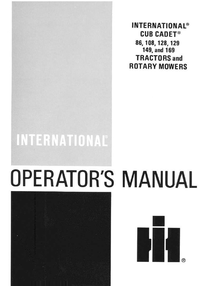 Cub Cadet 108 User manual Cub Cadet 108 User manual