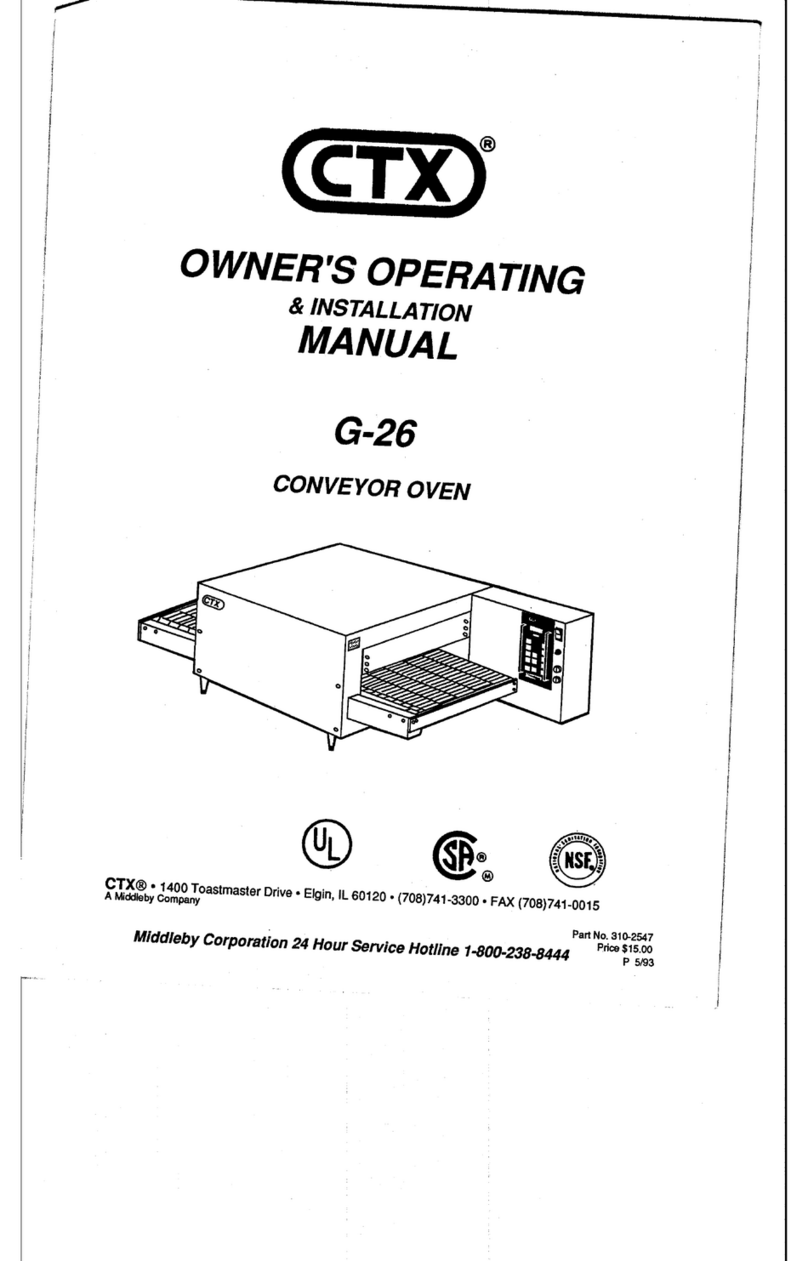 CTX G-26 Owner's operating & installation manual