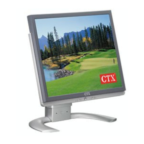 CTX p772L User manual
