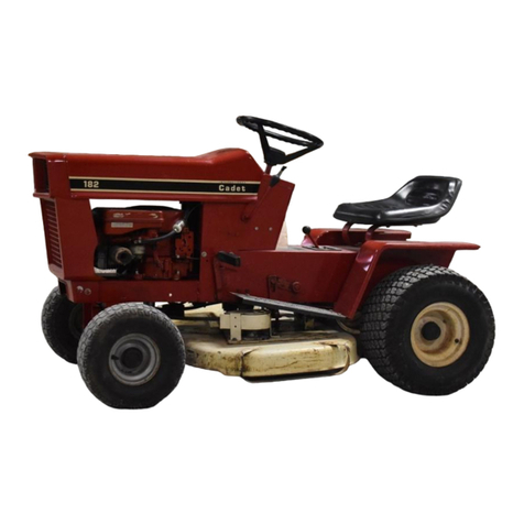 Cub Cadet 182 User manual
