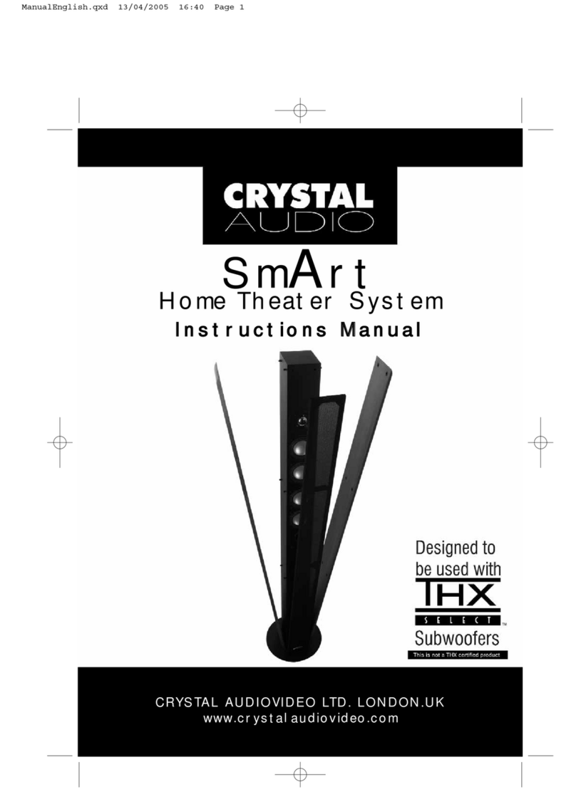 Crystal Acoustics SmArt instruction manual