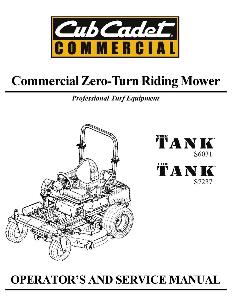 Cub Cadet THE TANK S6031 Operating manual