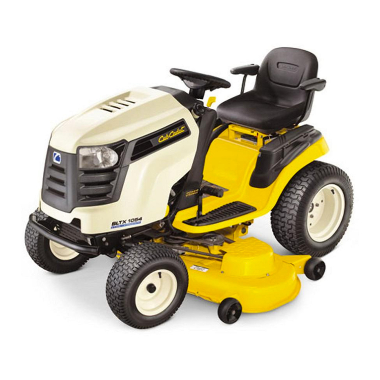 Cub Cadet SLTX1054 User manual