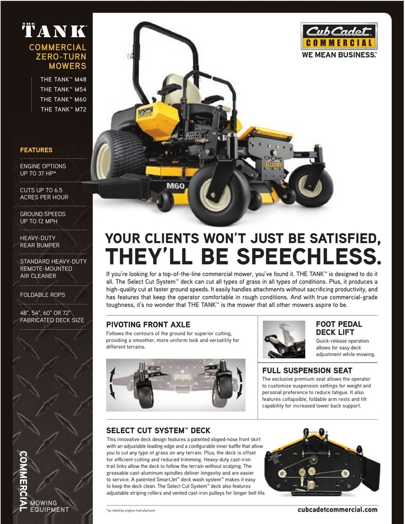 Cub Cadet THE TANK M48 User manual