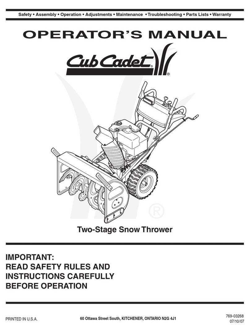 Cub Cadet 769-03268 User manual