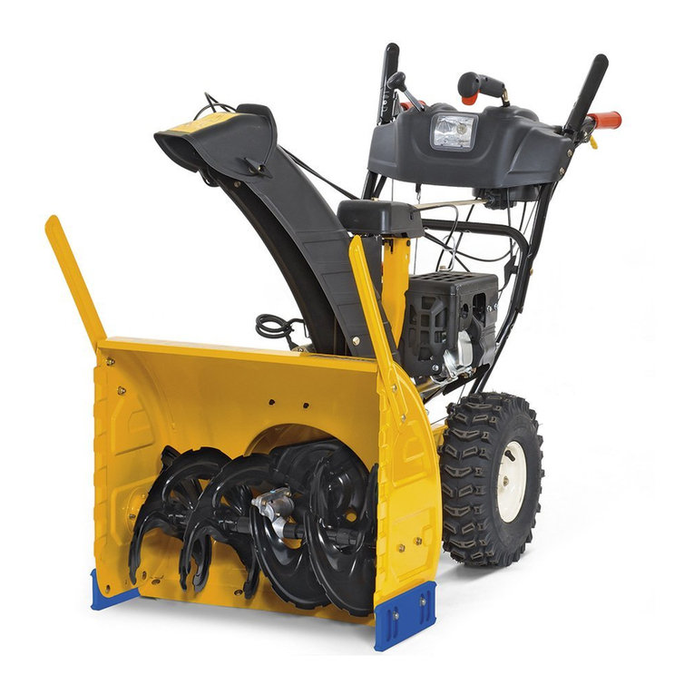 Cub Cadet 528 SWE Setup guide