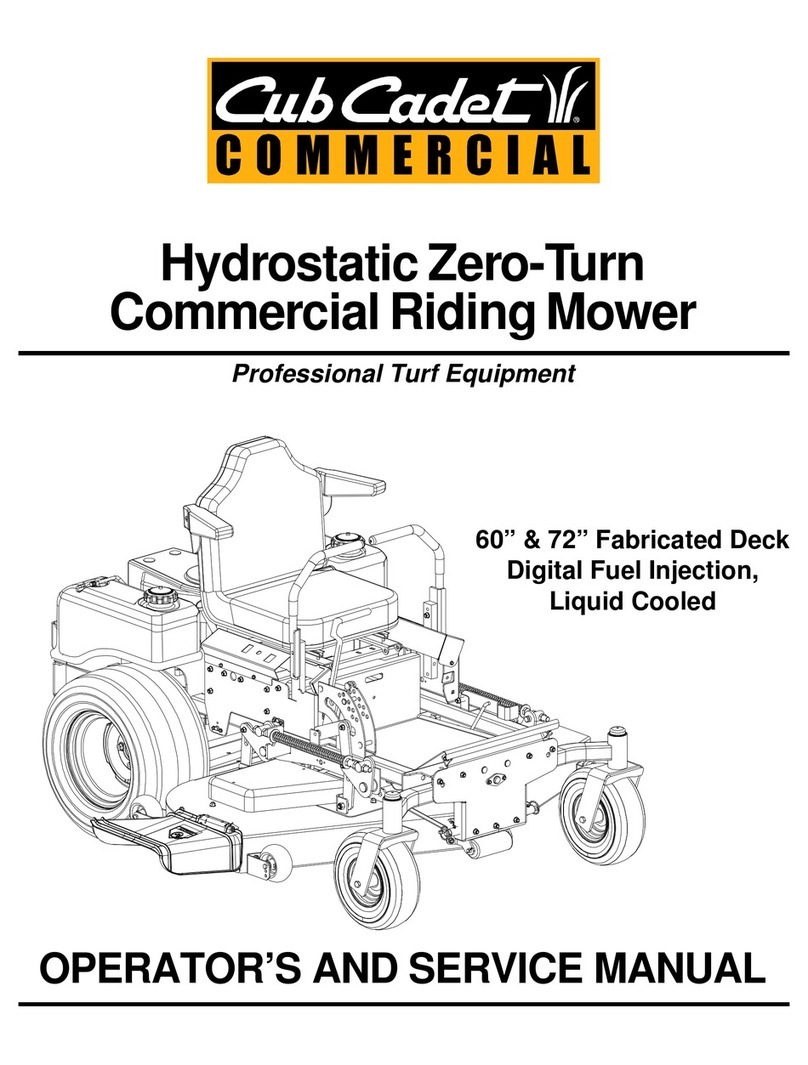 Cub Cadet 60-inch & 72-inch Fabricated Deck Operating manual Cub Cadet 60-inch & 72-inch Fabricated Deck Operating manual