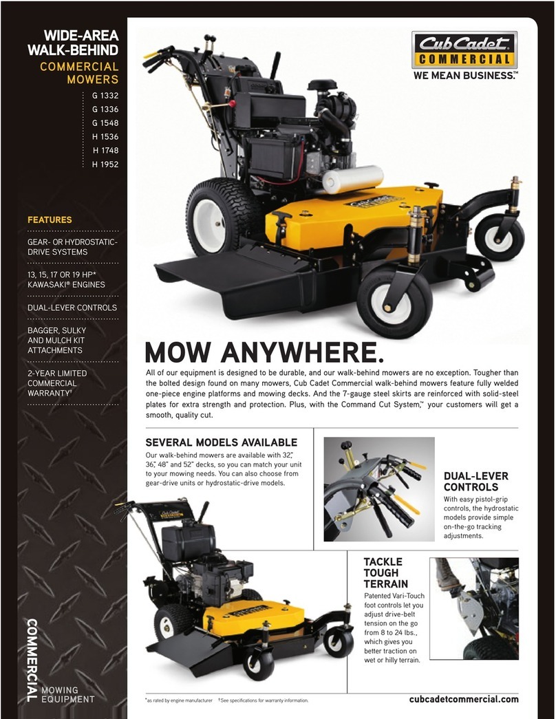 Cub Cadet G 1336 User manual
