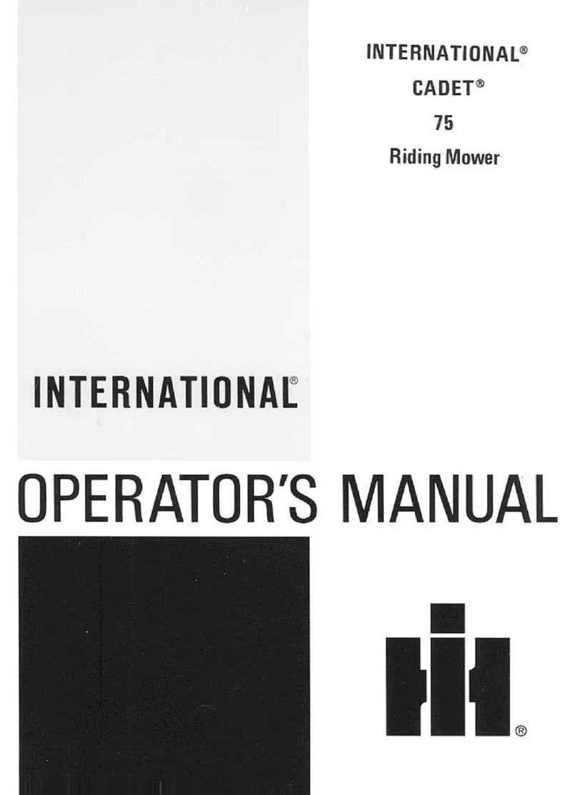 International Harvester Company 75 Operator's manual