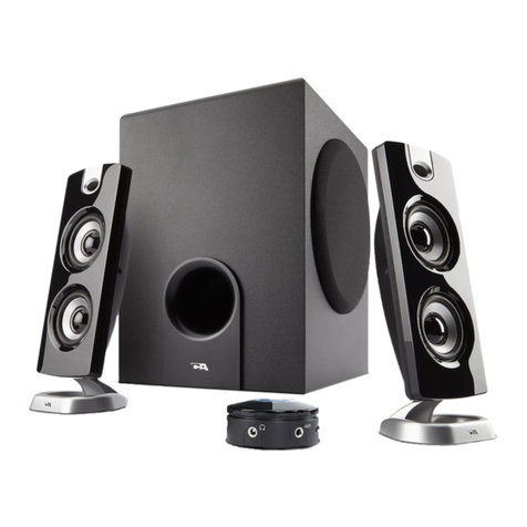 Cyber Acoustics CA-3602 User manual
