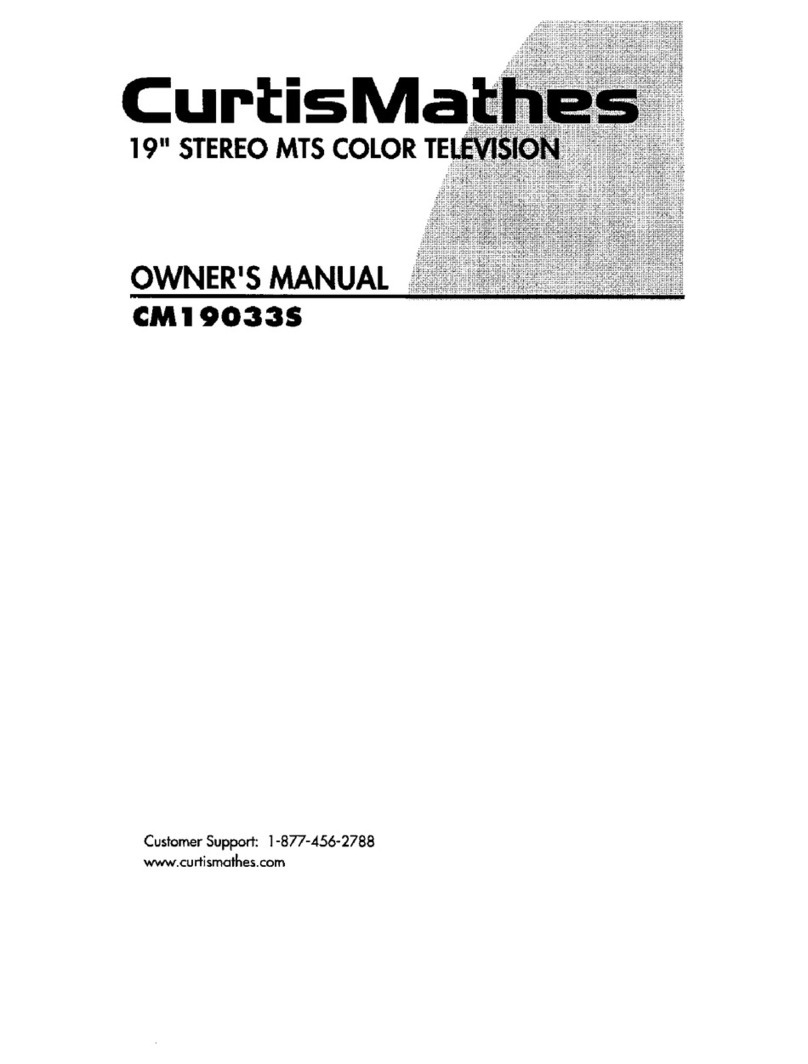 Curtis Mathes CM 19033S User manual