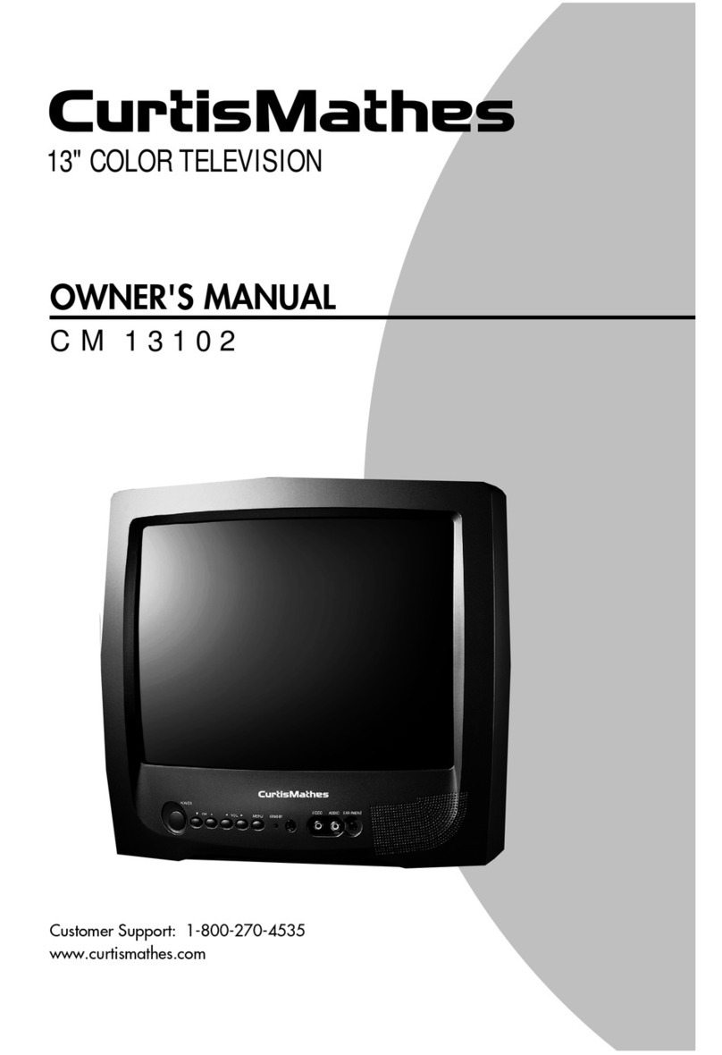 Curtis Mathes CM 13102 User manual