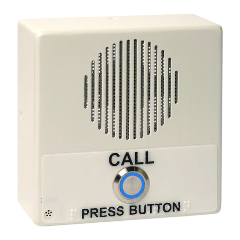CyberData VoIP Indoor Intercom 011030 Manual