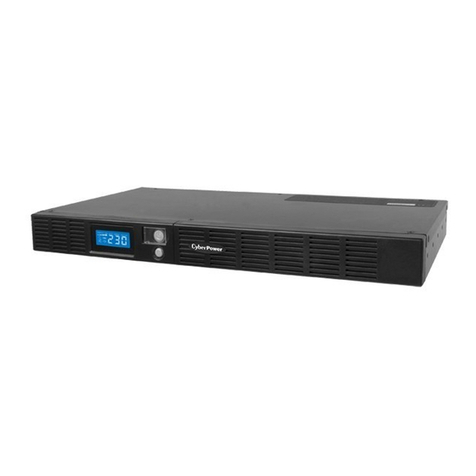 CyberPower OR1000ELCDRM1U User manual
