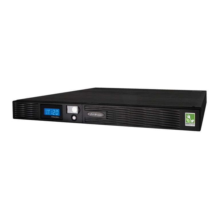 CyberPower PR750LCDRM1U User manual