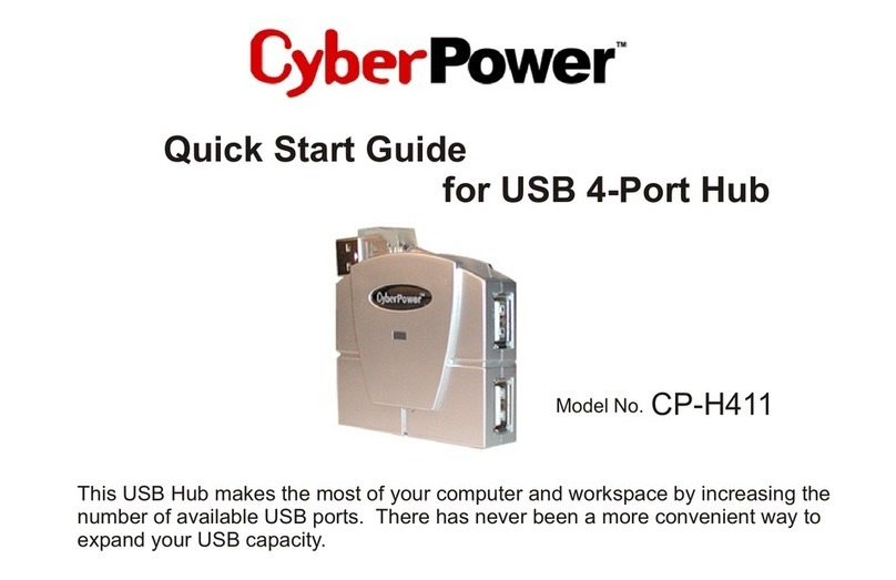 CyberPower CP CP-H411 CP-H411 User manual