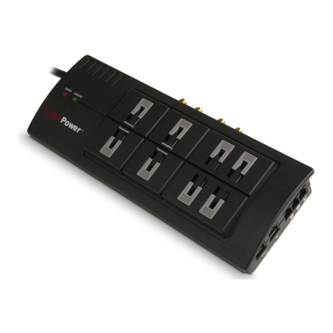 CyberPower 890 User manual