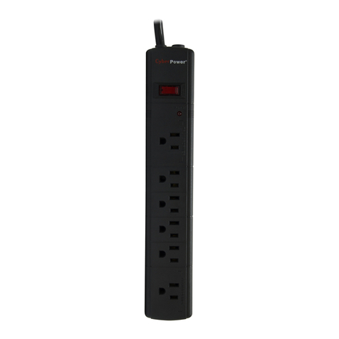 CyberPower 615 Specification sheet