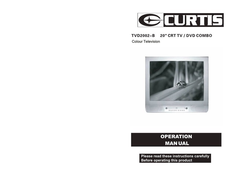 Curtis TVD2002-B Operation manual