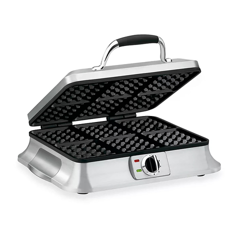 Cuisinart WAF6 - Traditional Waffle Maker Operational manual