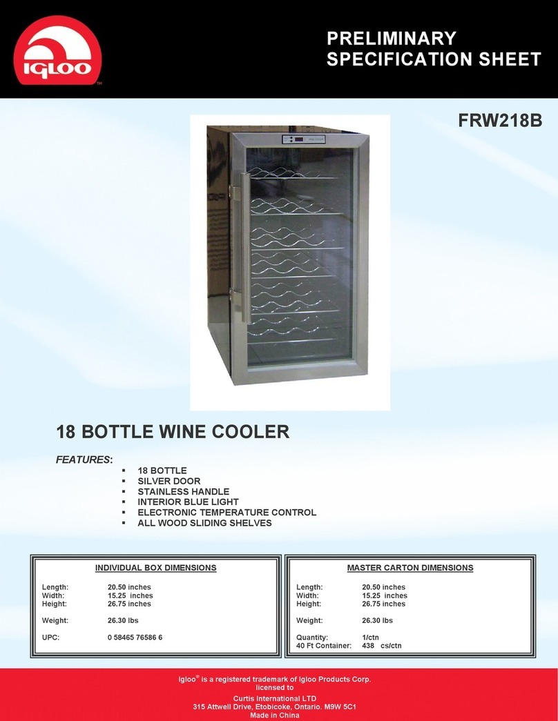 Igloo FRW218B User manual