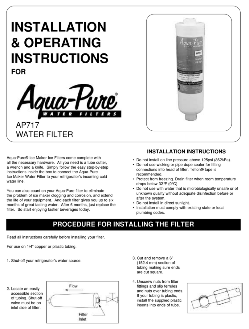 Cuno Aqua-Pure AP717 User manual