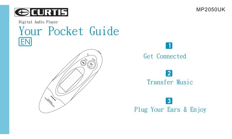 Curtis MP2050UK Pocket guide