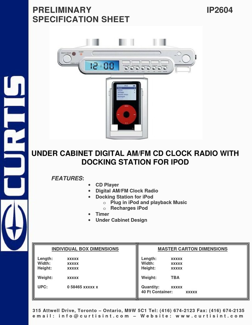 Curtis IP2604 User manual
