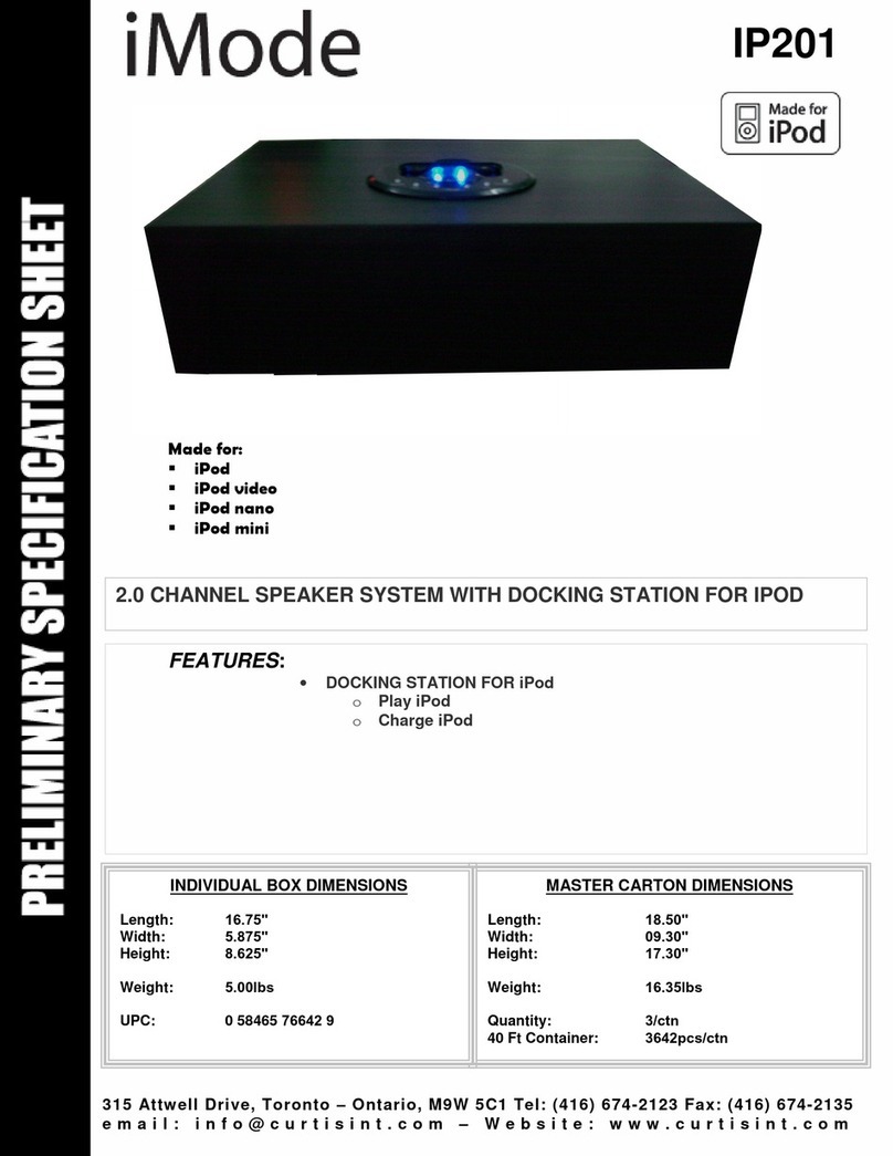 Curtis iMode IP201 User manual