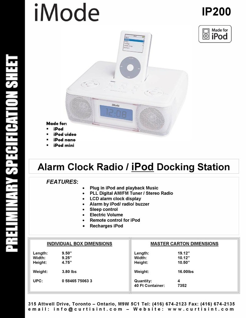 iMode IP200 Specification sheet