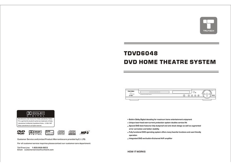 TruTech TDVD6048 owner's manual