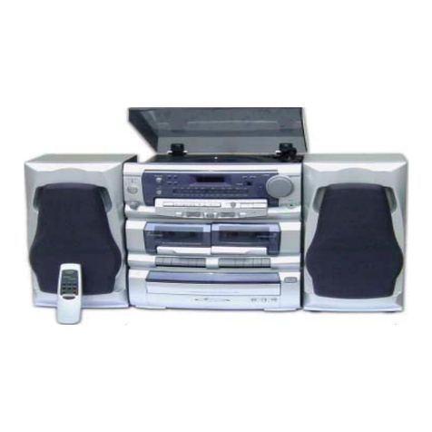 Curtis Shelf System RCD 897 User manual