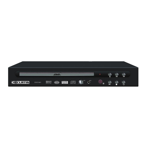Curtis DVD1041 User manual